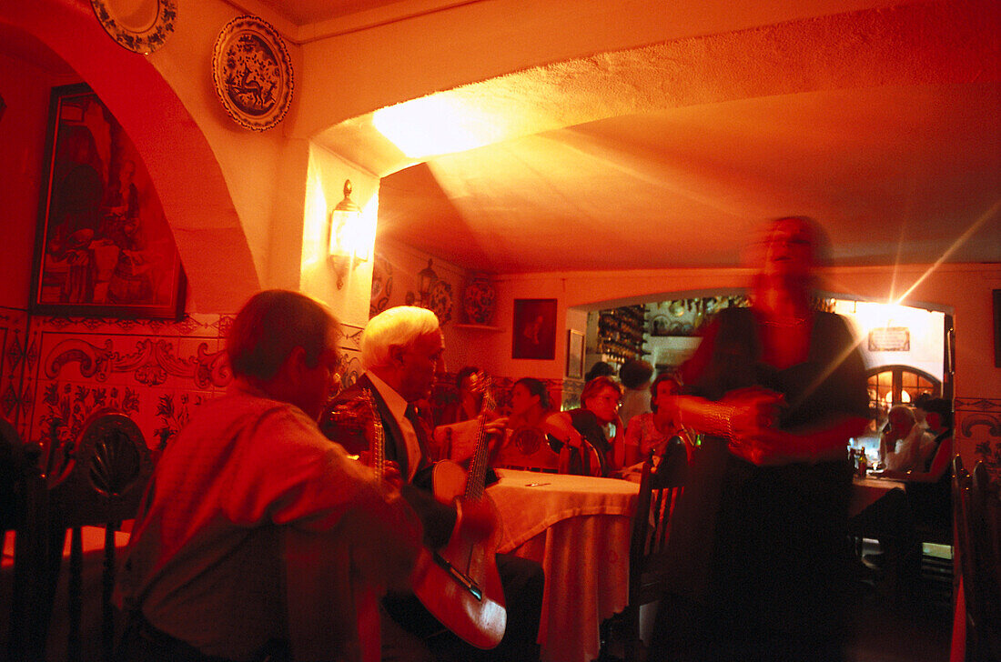 Fado music in the Alfama, Lisbon Portugal