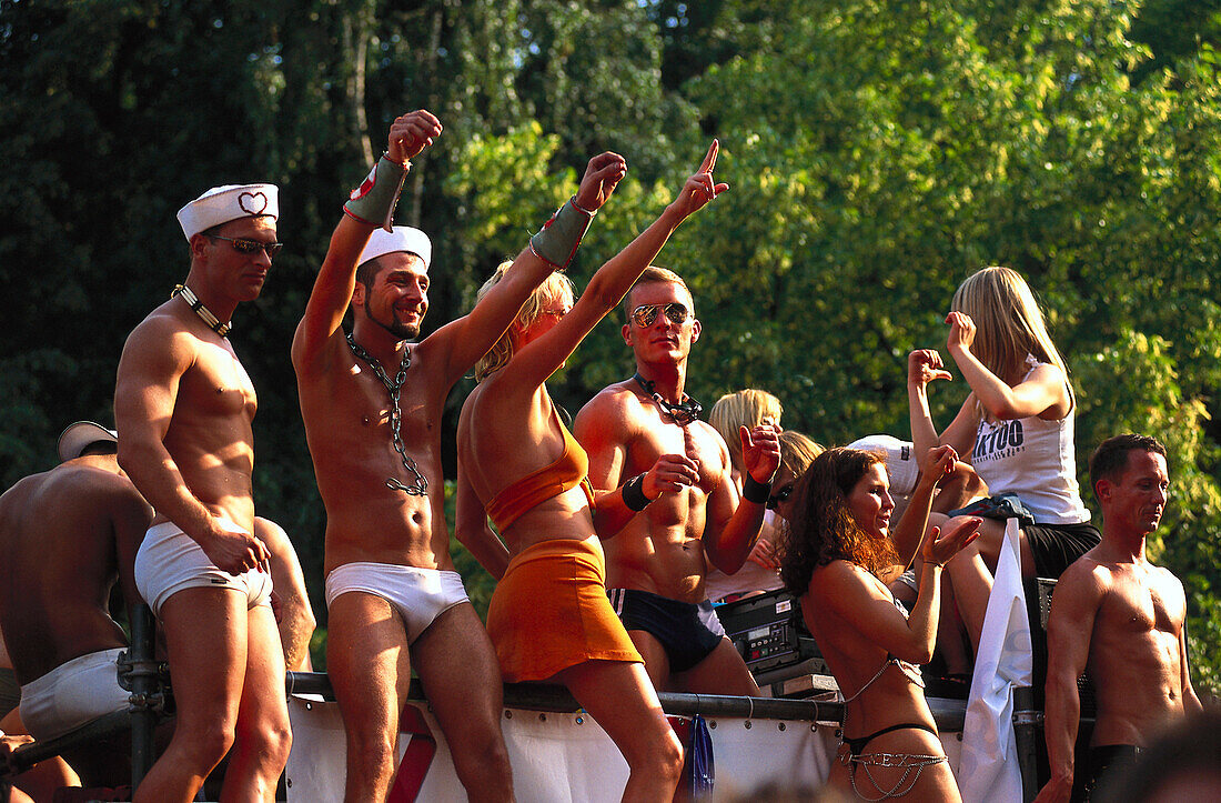 Gay Parade, Tiergarten Berlin, Germany