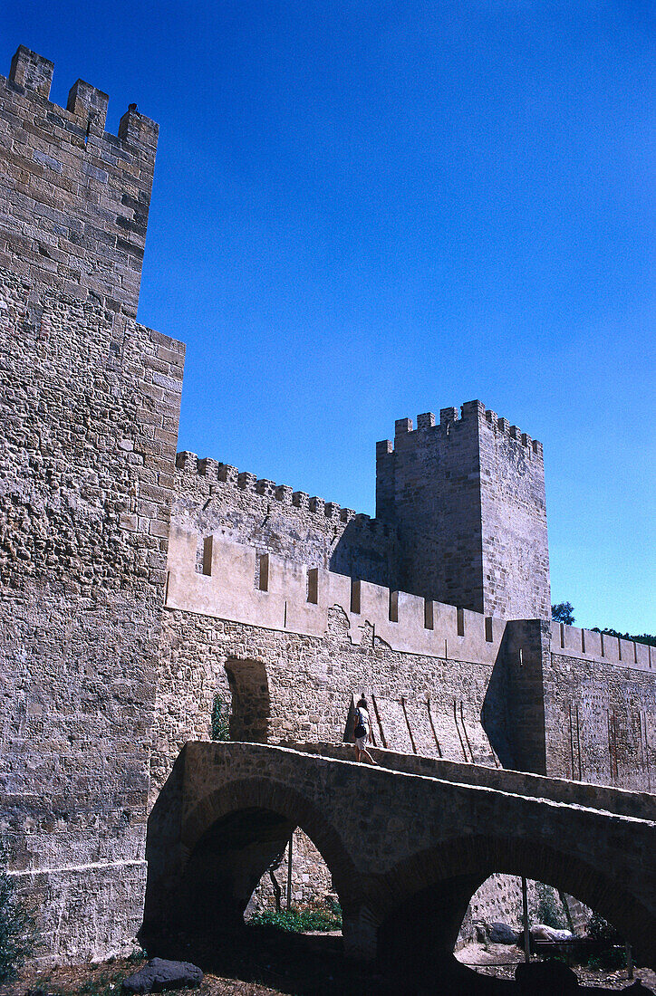 Castelo Sao Jorge, Lisbon Portugal