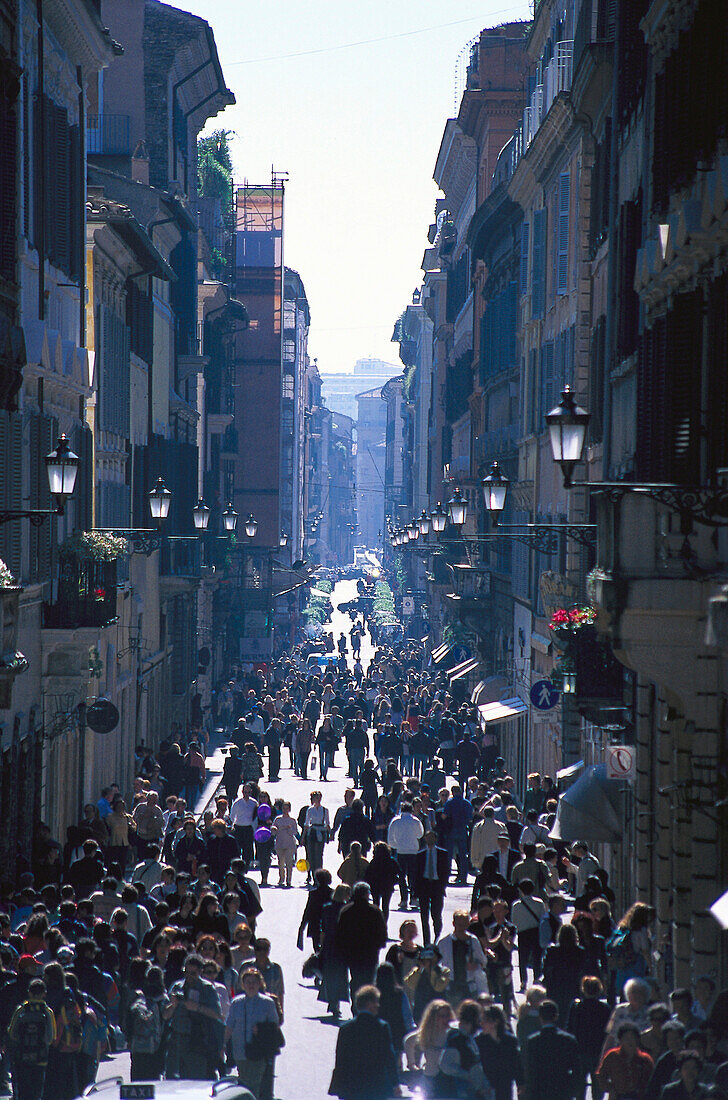 Shopping, Tridente Road, Rome, Lazio Italy