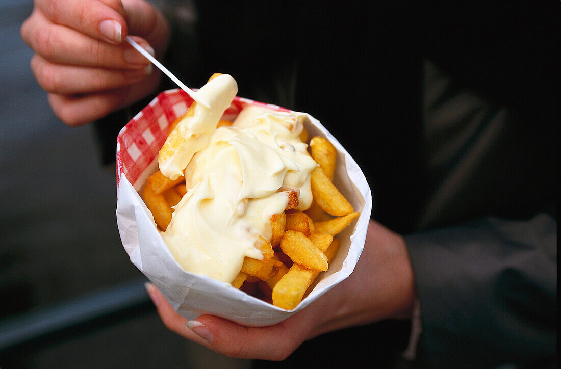 Dutch treat, Chips and Mayo, Amsterdam Netherlands