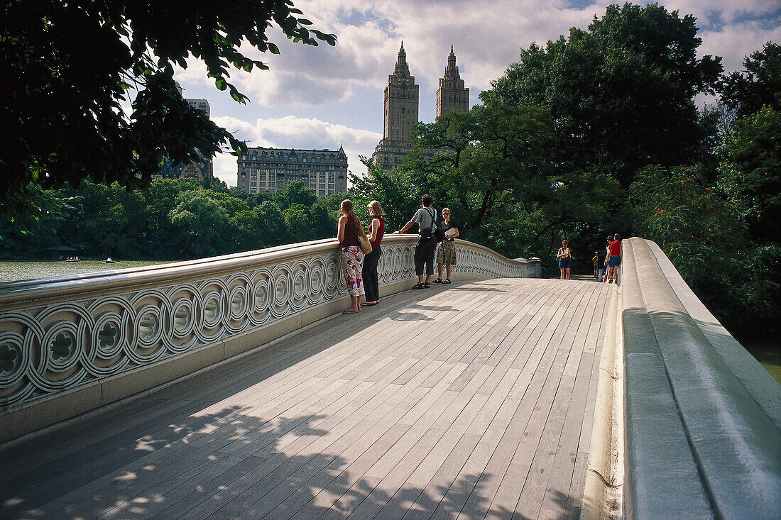 Bank Rock Bridge, Manhattan, New York, USA