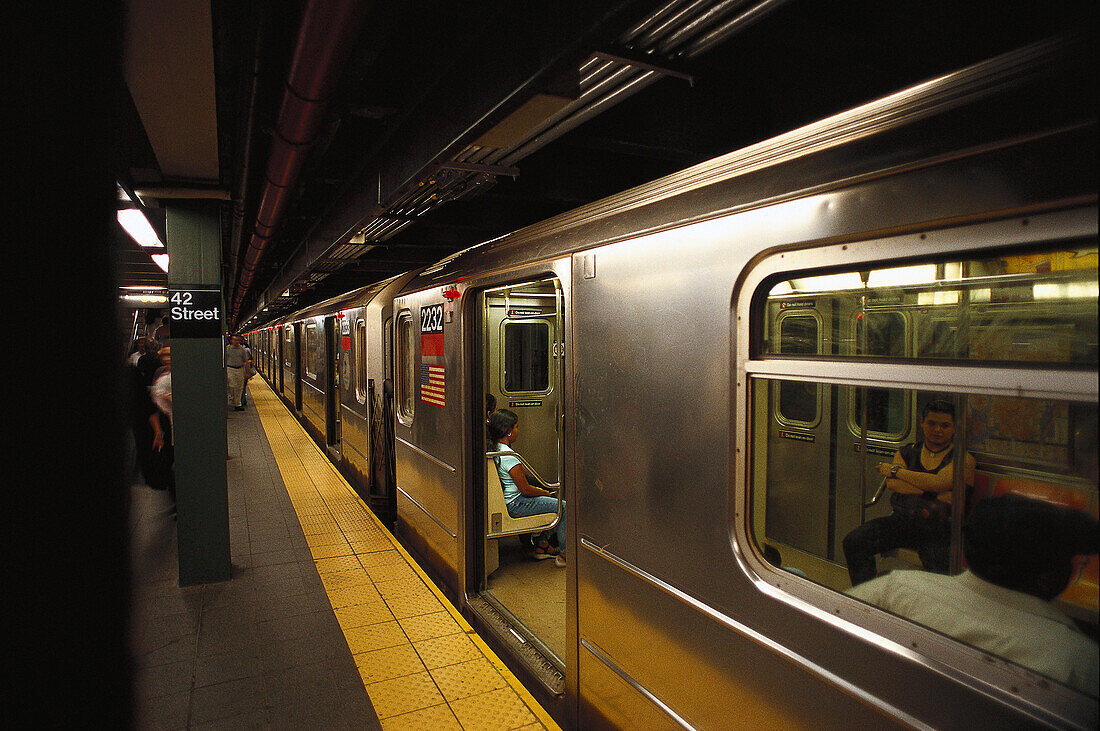 The Subway, Manhattan, New York, USA