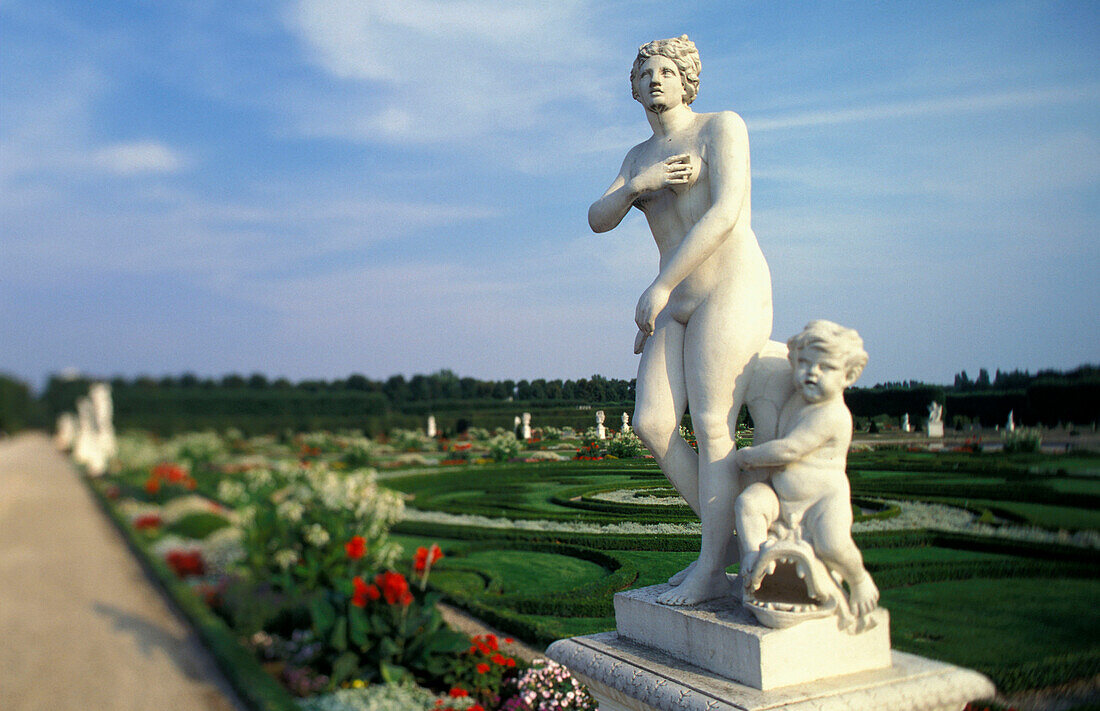 The gardens of Herrenhausen Palace, Hannover, Lower Saxony, Germany