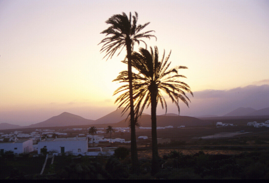 Landscape, Yaiza, Lanzarote, Canary Islands, Spain