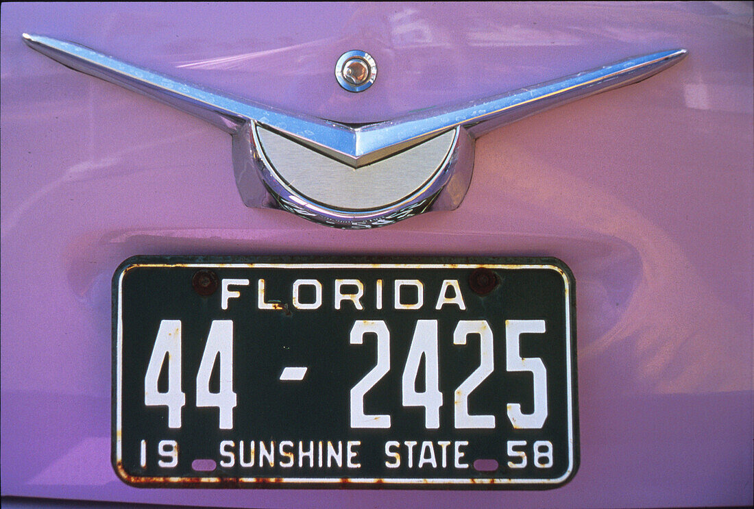 Cadillac, Ocean Drive, Miami Beach, Florida , USA, Amerika
