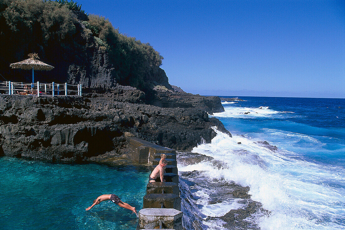 Charco Azul, San Andres, La Palma Canary Island