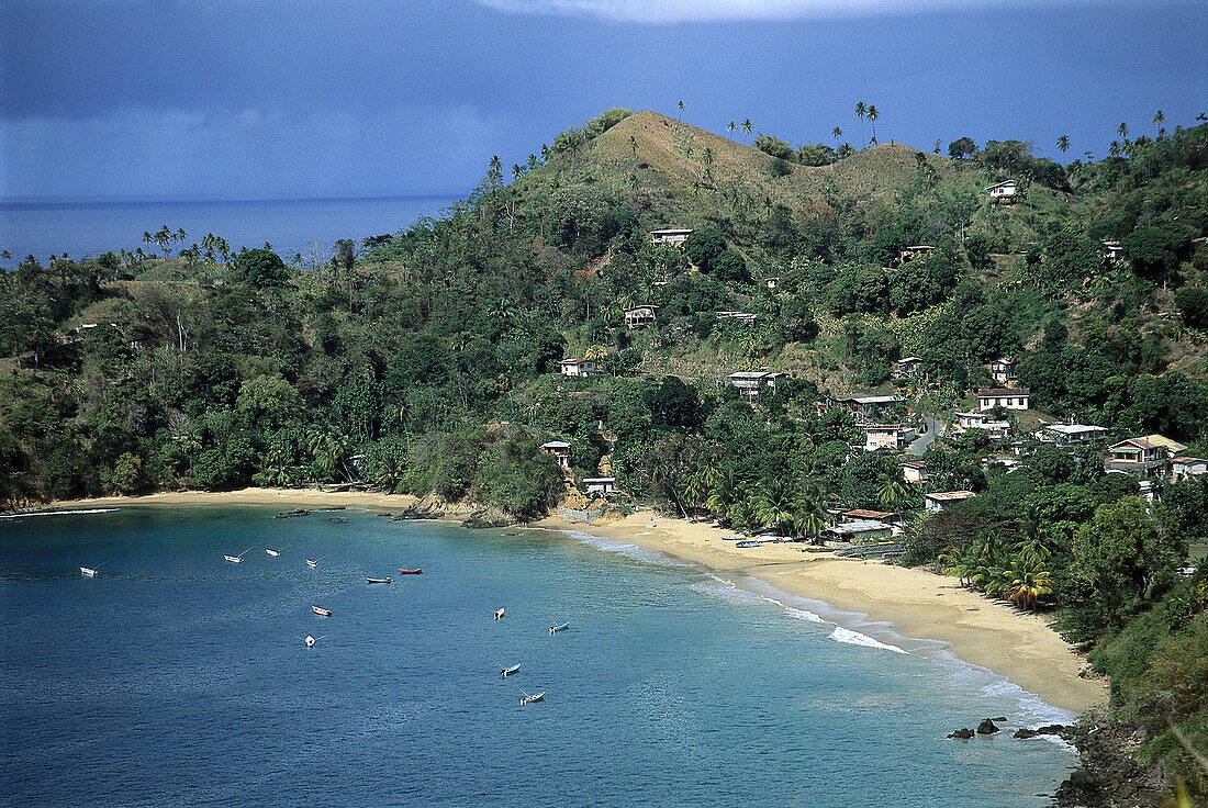 Castara Bay, Tobago, Trinidad & Tobago Caribbean