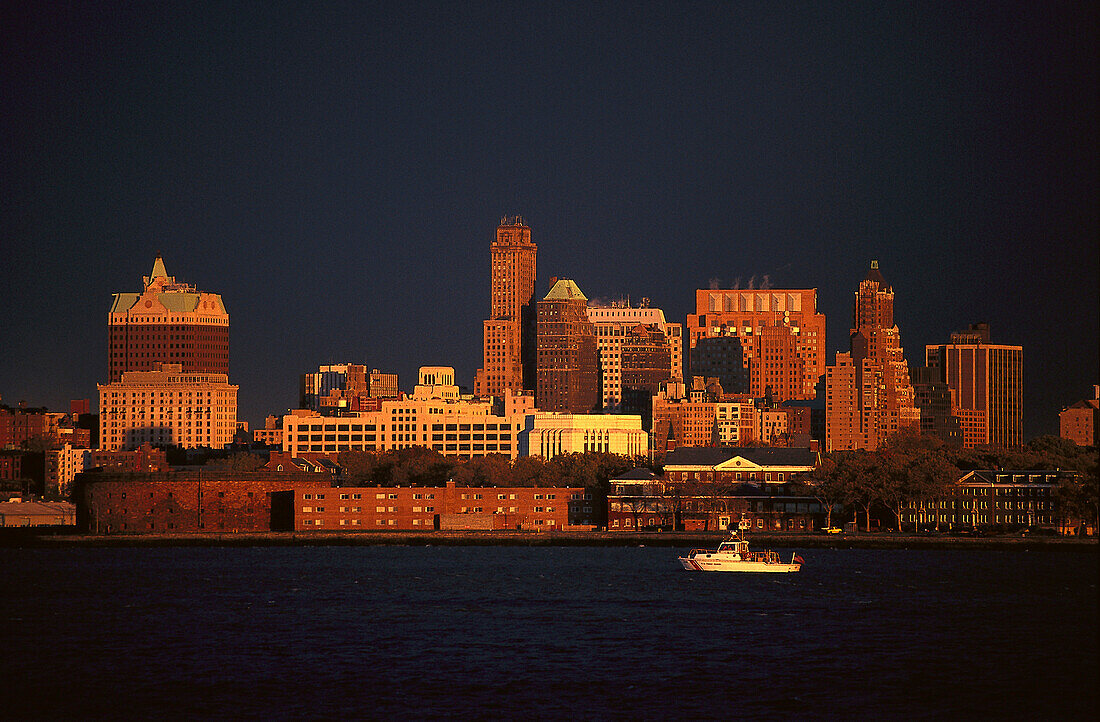 View to Brooklyn, East River NYC, USA