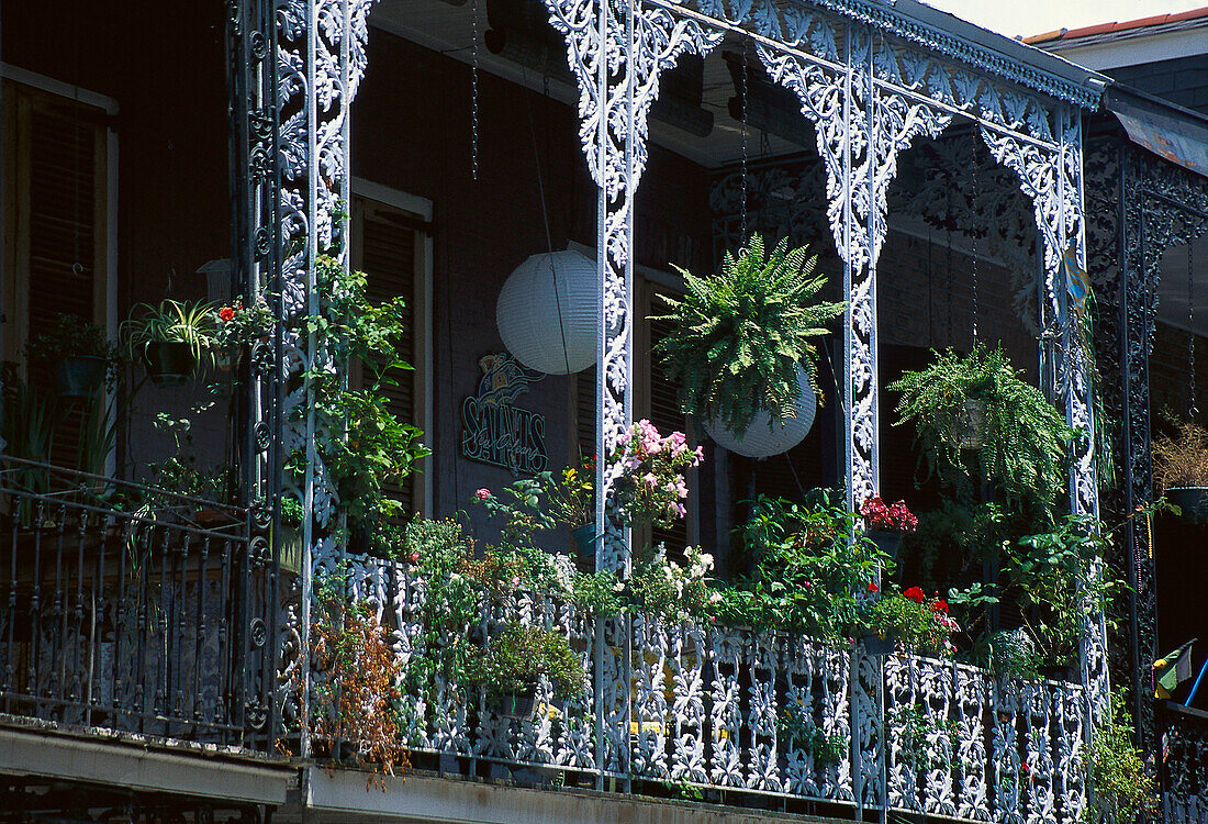 Balcony, French Quarter, New Orleans Louisiana, USA