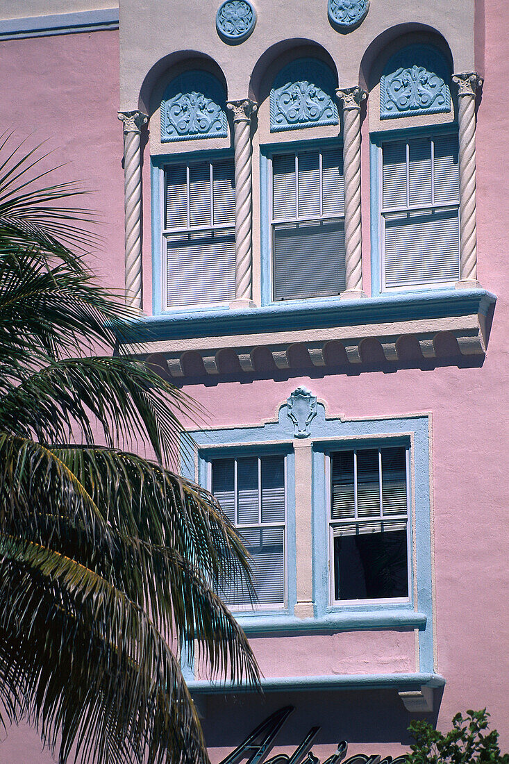 Hotel Adrian, Ocean Drive, Miami Beach, Florida USA