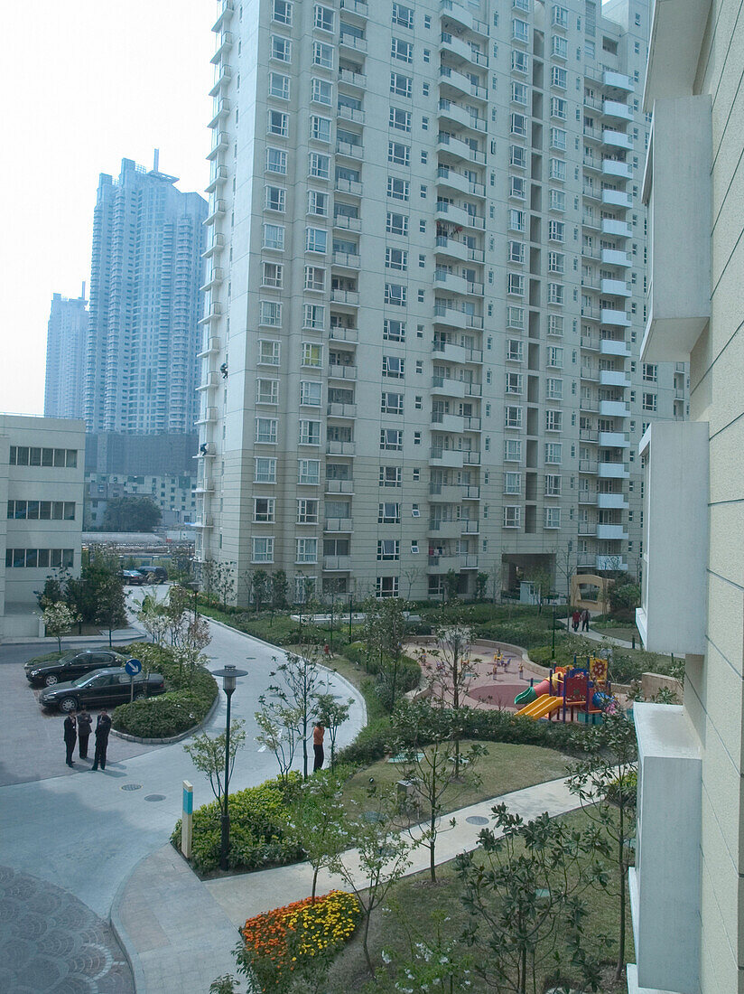 Highrise apartment houses, Shanghai, China