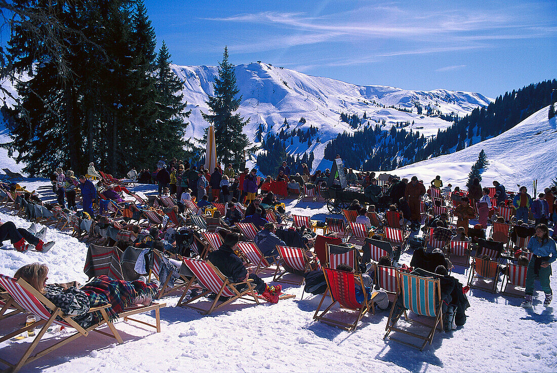 Sonnbuehel, Ski Region Kitzbuehel Tyrol, Austria
