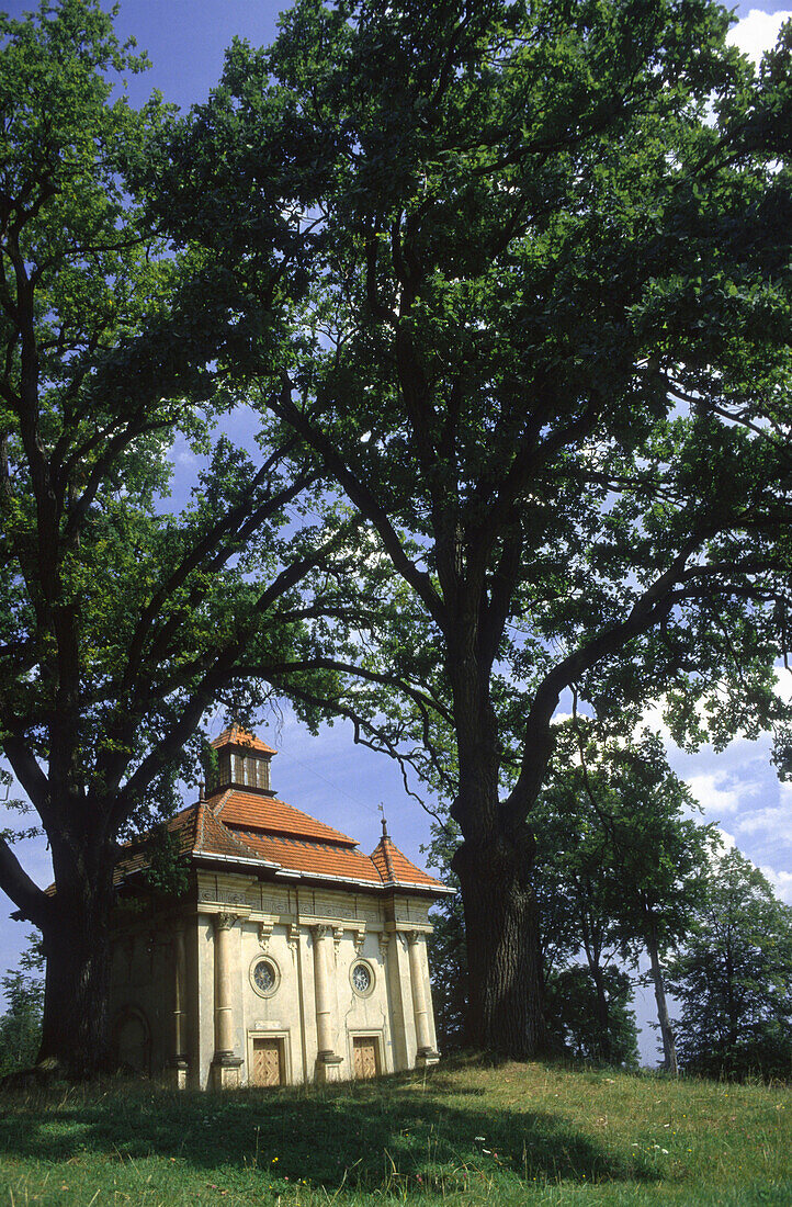 Kalwaria Zebrzydowska, Architecture near monastery, Poland