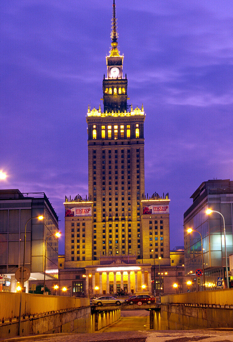 Palace of Culture and Science, Warsaw Poland