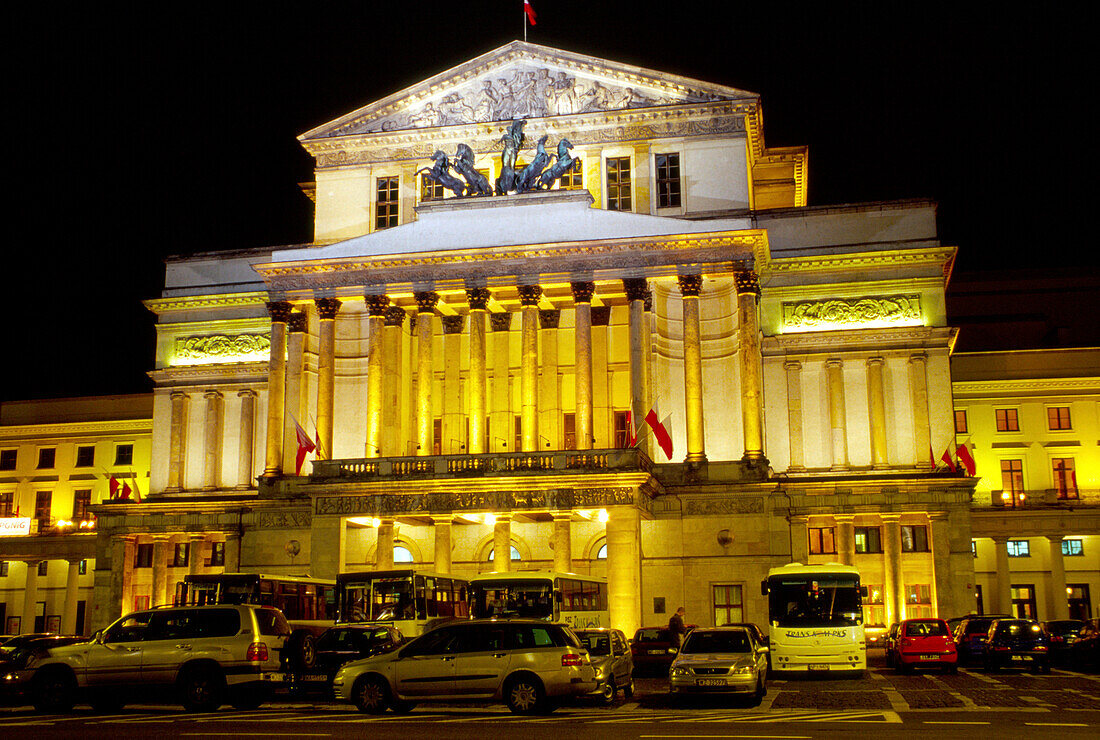 Das große Warschauer Theater, Warschau, Polen
