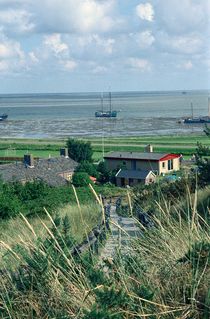 Dunes and Ships, Vlieland, Netherlands