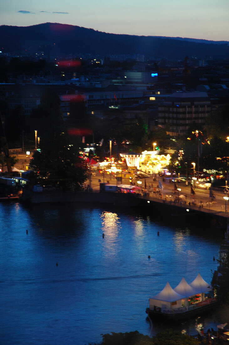 Grossmuenster Zuerichfest, Zürich, Schweiz, Europa