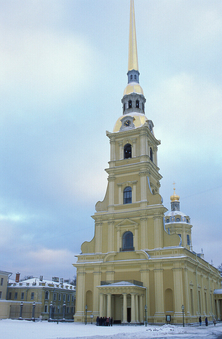 Peter and Paul Cathedral inside Peter and Paul Fortress, St. Petersburg, Russia (Russian Federation)