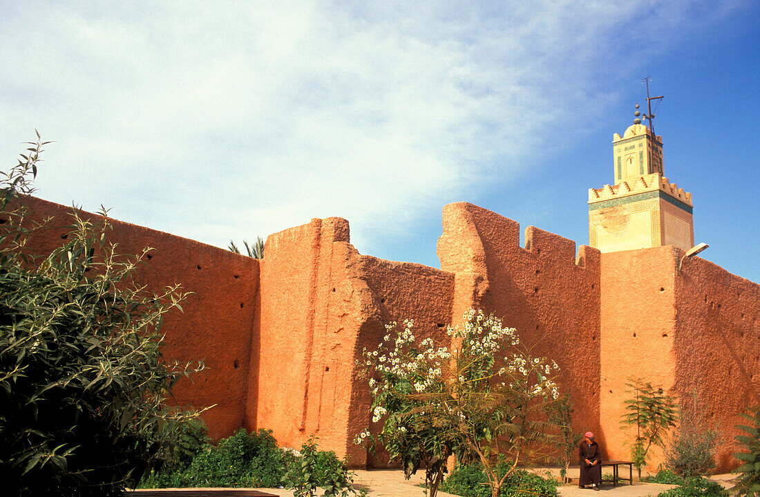 Old city walls, Marrakesh Morocco