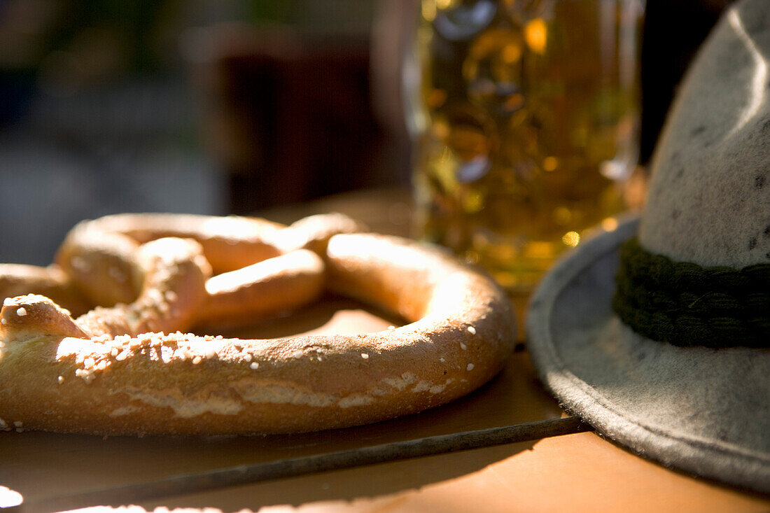 Beergarden, Starnberger See Bavaria, Germany