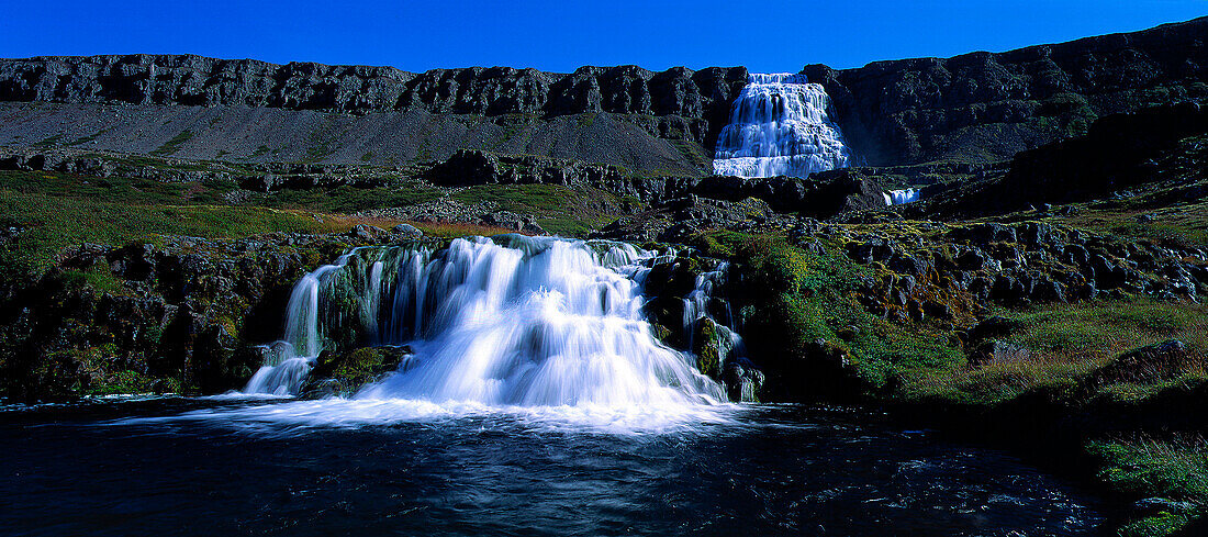 Wasserfall, Fjallfoss Island