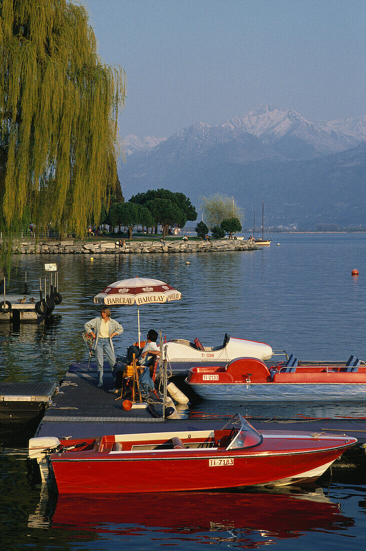 Lago Maggiore, Locarno, Tessin Schweiz