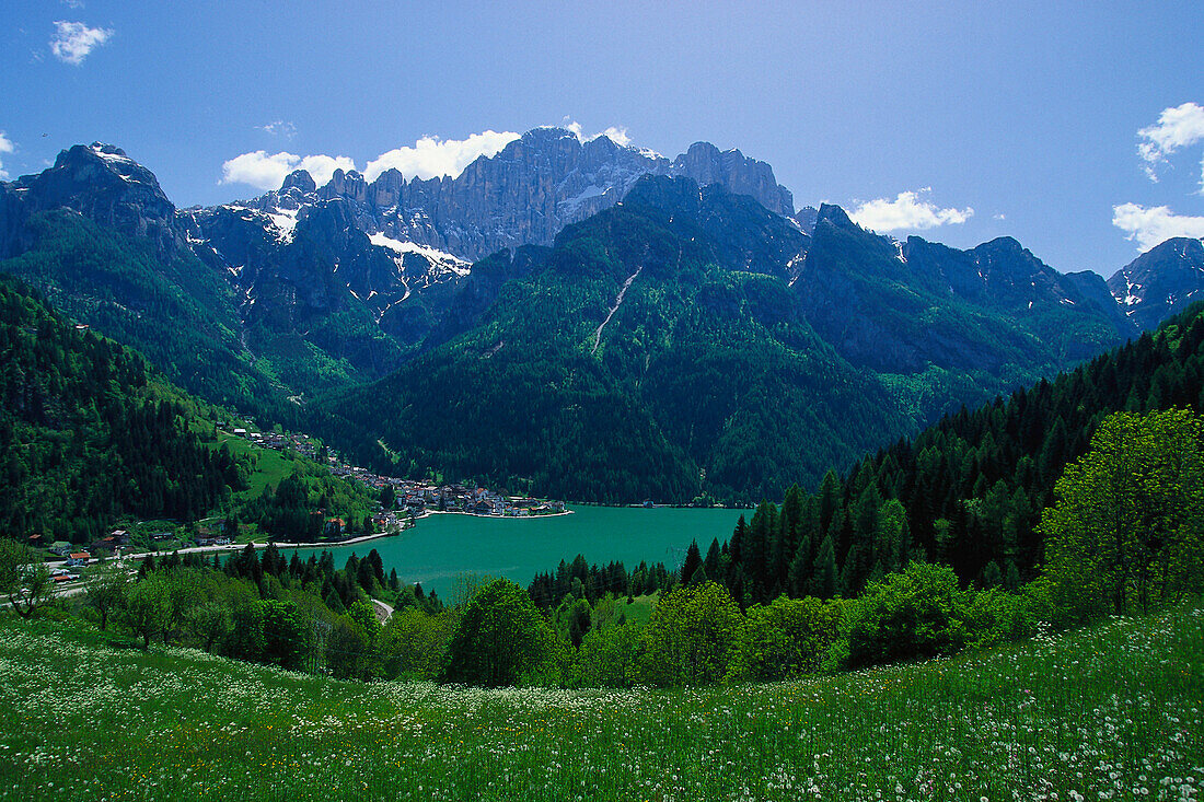 Mountain landscape, Civetta Mountains, Monte Civetta, Dolomites, Italy