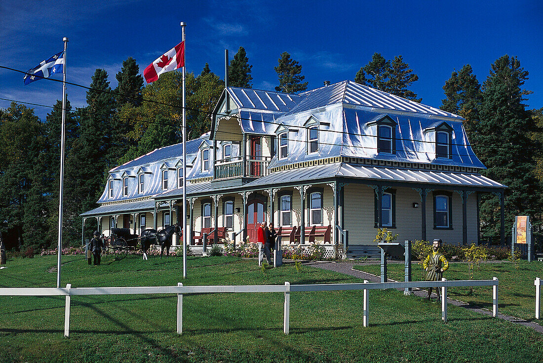 Museum at Baie de Chaleur, Gaspesie Prov. Quebec, Canada