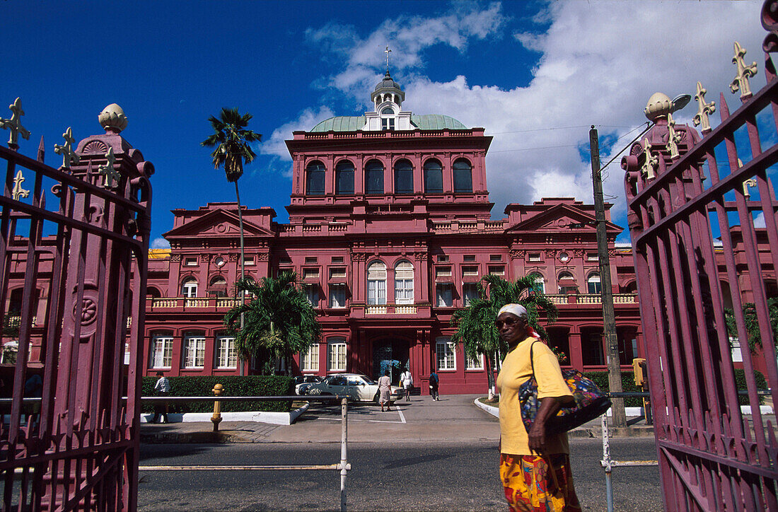 The Red House, Verwaltungsgebäude , am Woodford Square, Port of Spain Trinidad, West Indies