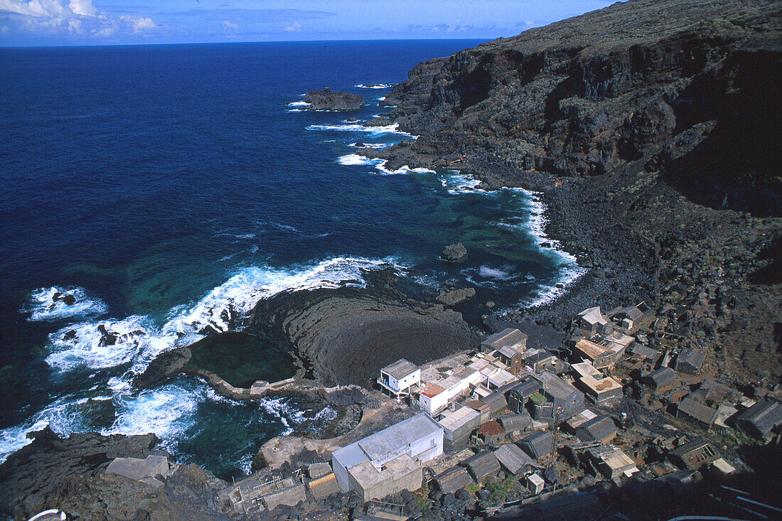 Pozo de los Calcosas , Nordende, El Hierro, Kanarische Inseln, Spanien