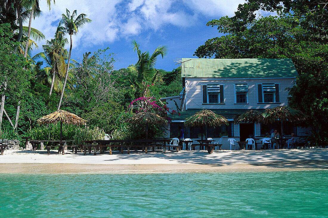 Coconut Beach Bar, Grand Anse Beach Grenada
