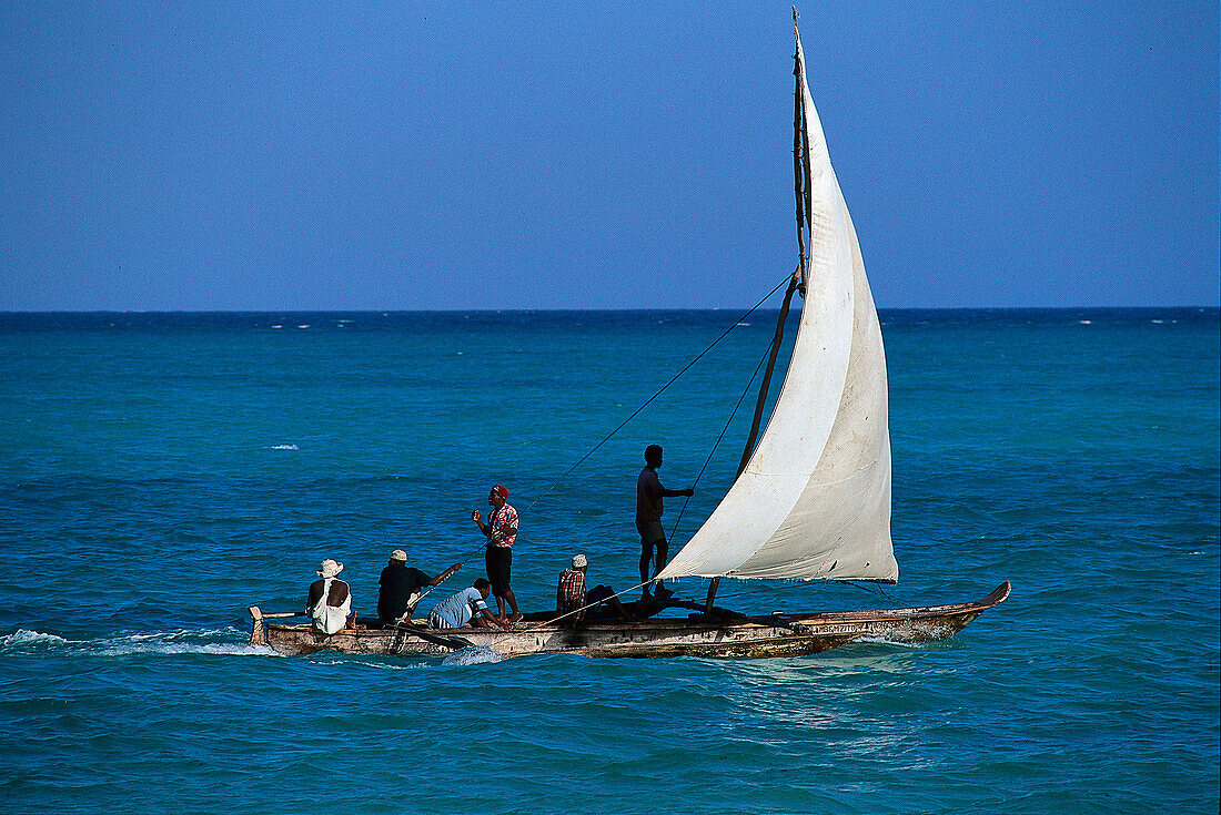 Dhow, Jambiani, Sansibar, Tanzania