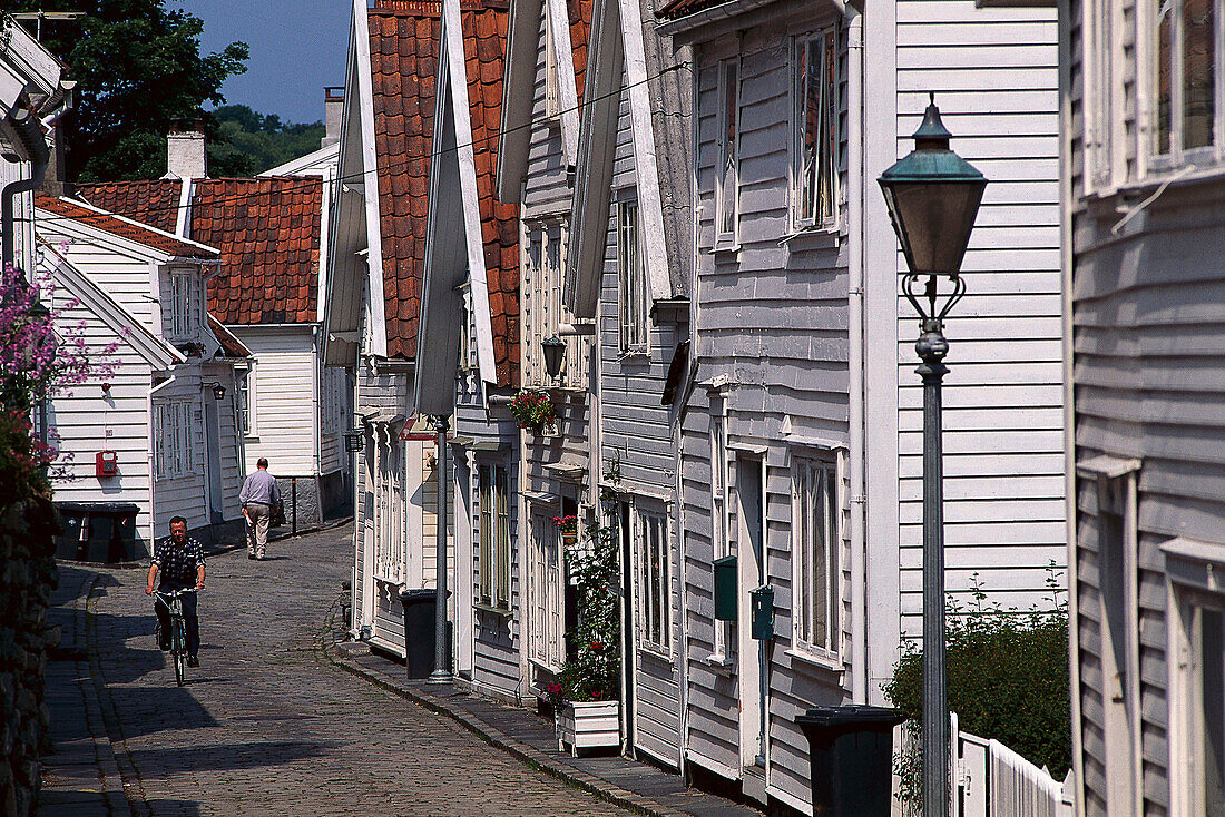 Old town Gammle, , Stavanger, Rogaland Norway
