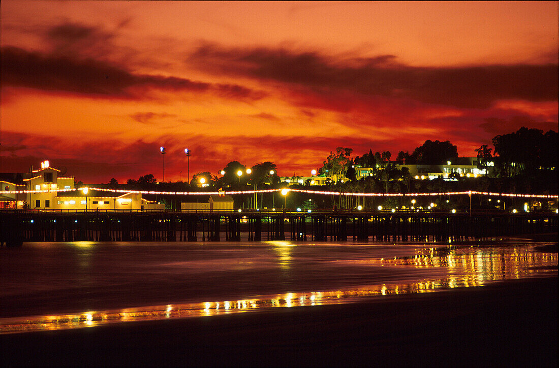 Pier, Steam's Warf, Santa Barbara, Kalifornien