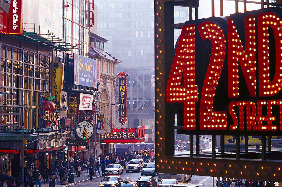 42nd Street, Midtown New York, USA