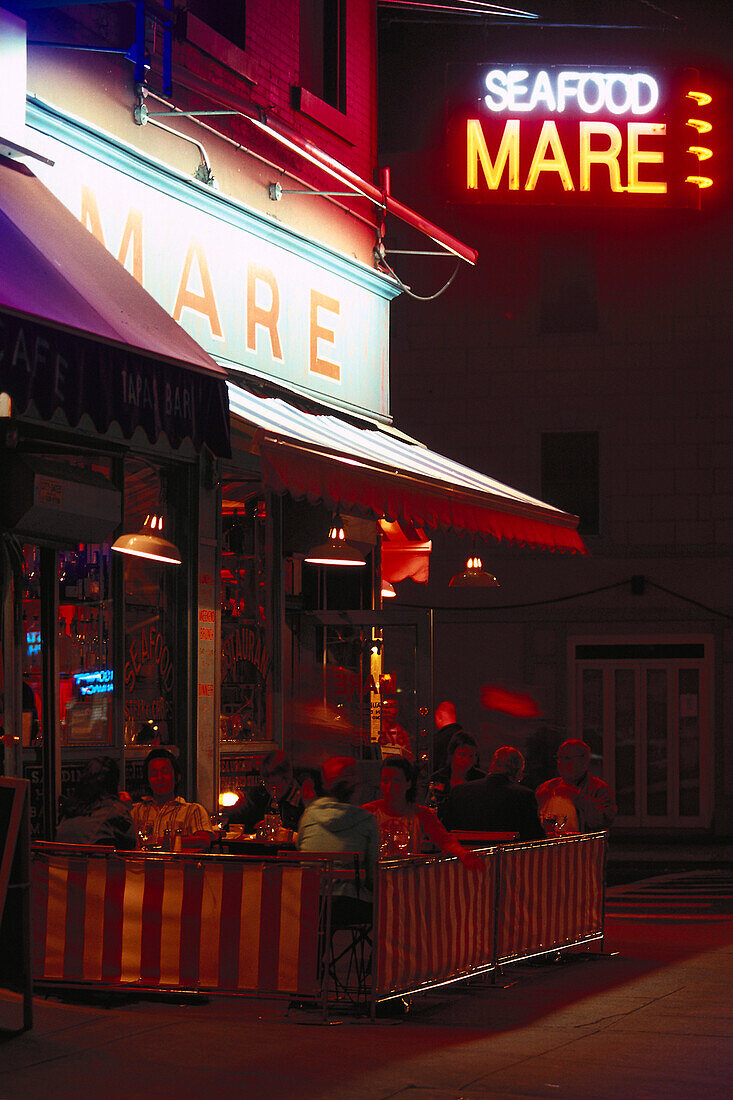 Restaurant Mare, Chelsea, 8th Avenue New York, USA