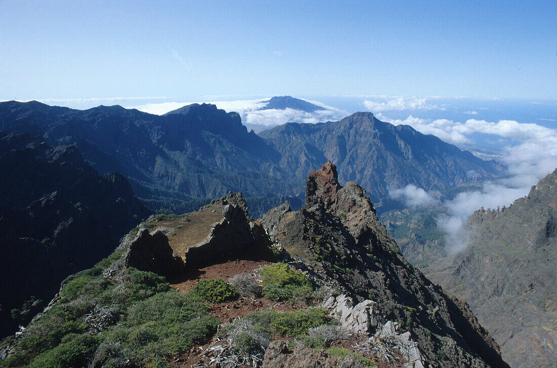 Pico de los Muchachos, La Palma Kanaren, Spanien