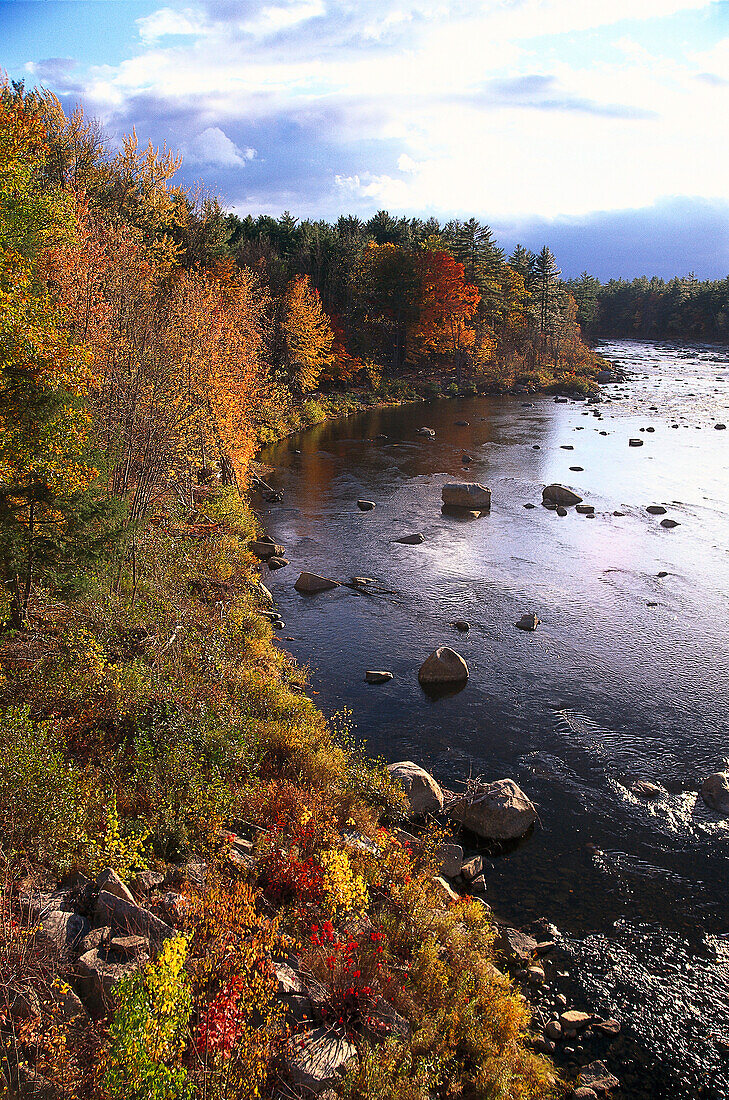 Saco River, Maine, USA