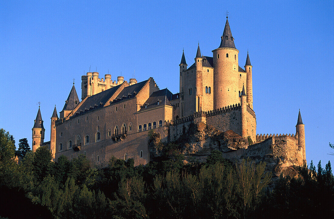 Alcazar castle, Segovia, Castilla Spain