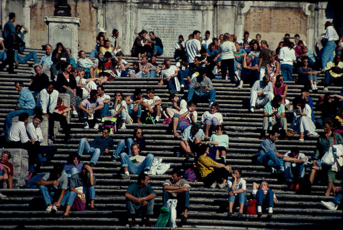 Spanische Treppe, Rom, Latium Italien