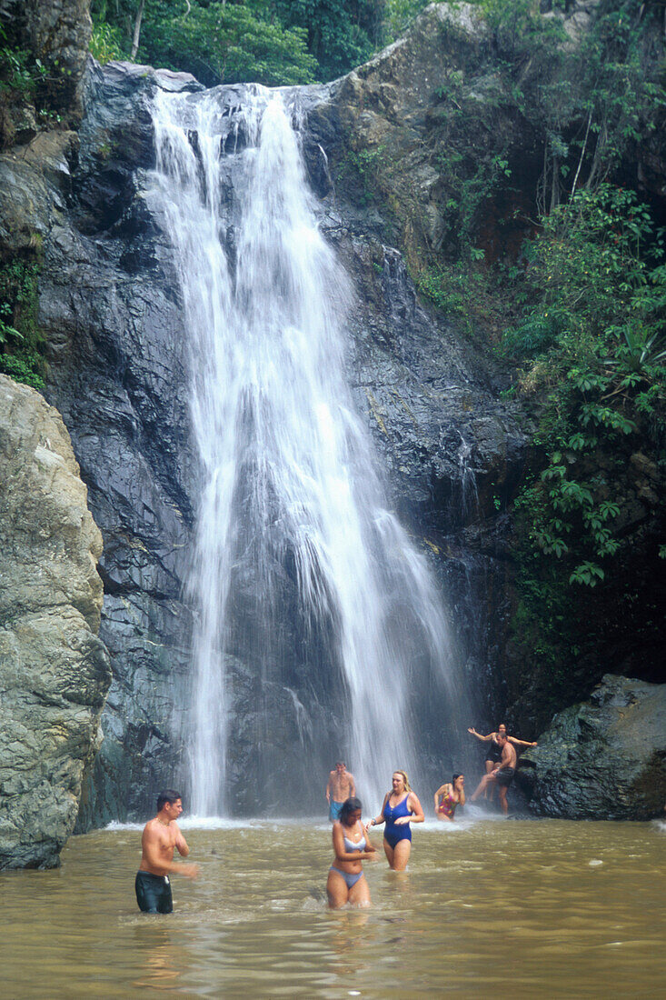 Wasserfall Jarabacoa, Cordilliera Central, Dominikanische Republik