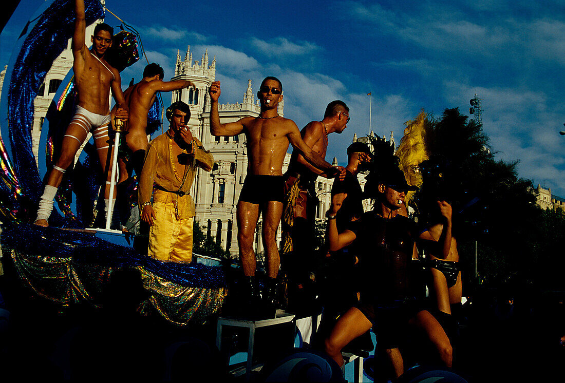 Gay Parade, Madrid, Spanien