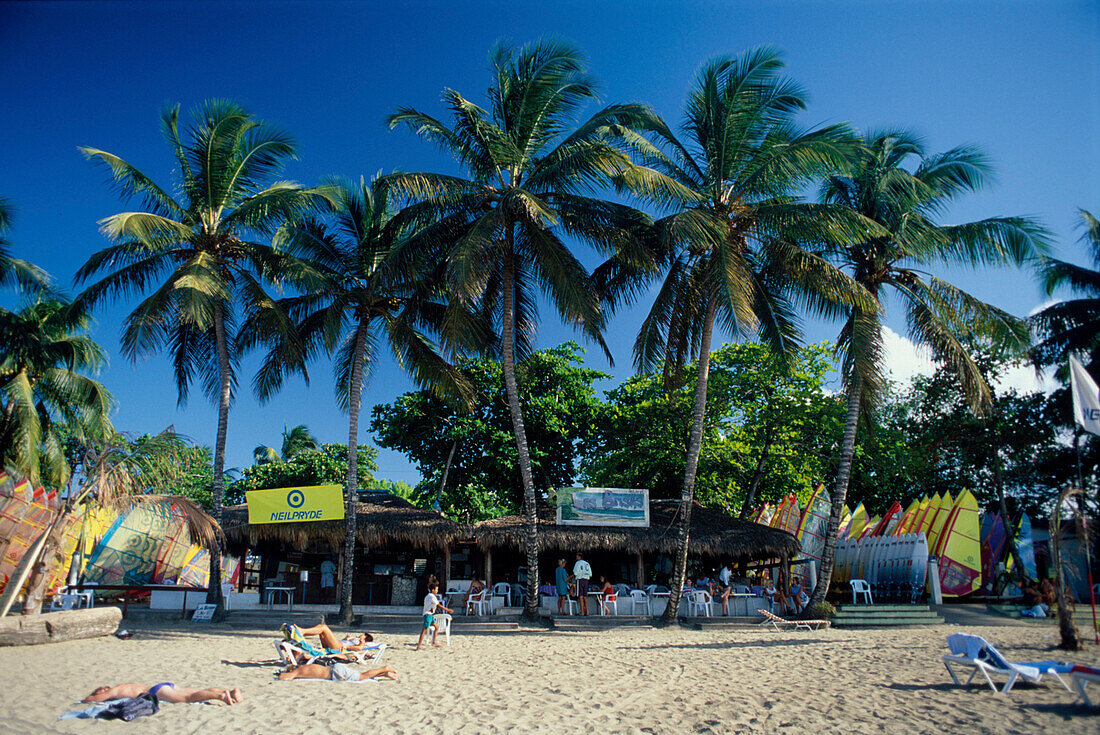Surfstrand Cabarete, Nordkueste, Dominikanische Republik Karibik