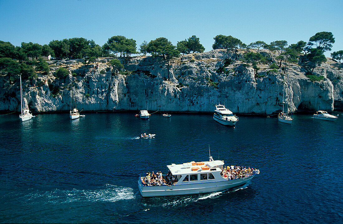 Calanque Port Pin, Bei Cassis, Provence, Frankreich
