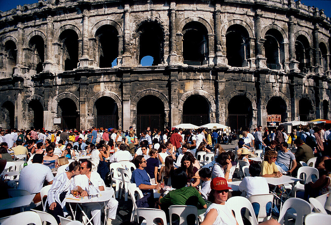 Nimes Arena, Provence, Frankreich