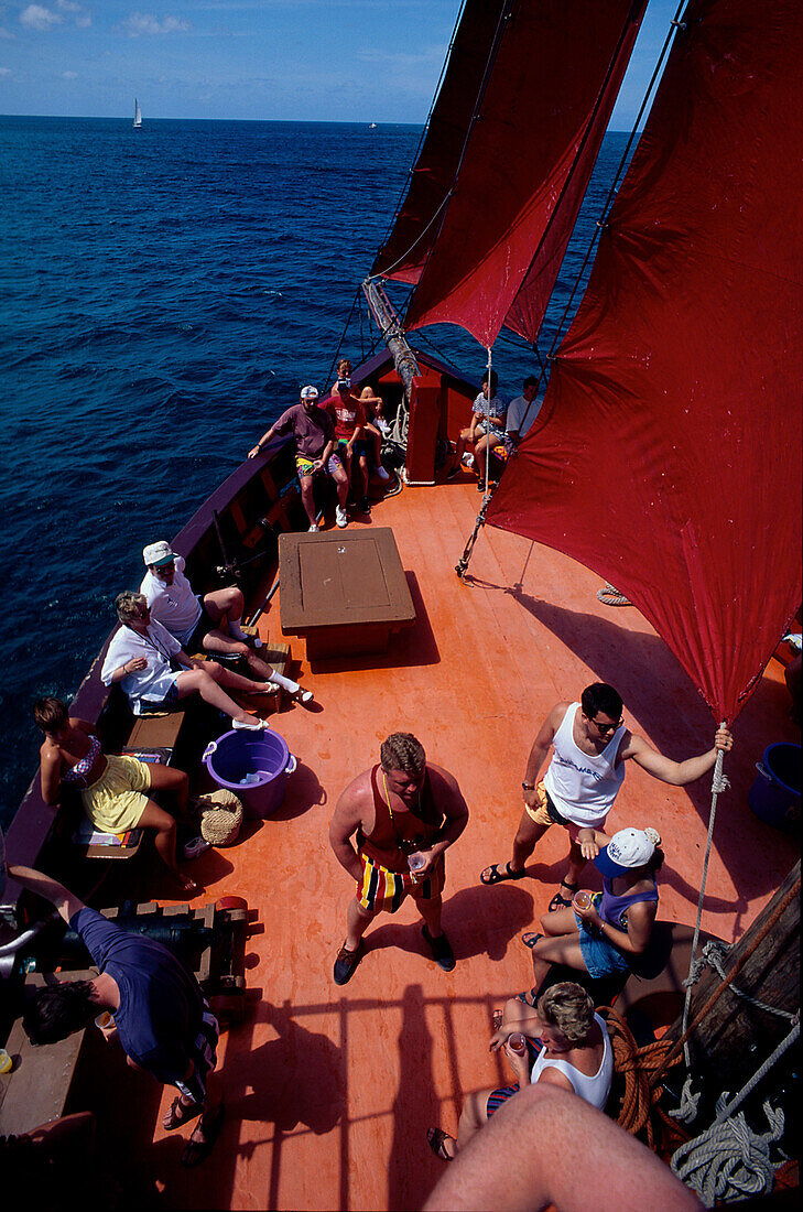 Pirate Cruise, Segeltoern, Barbados Karibik