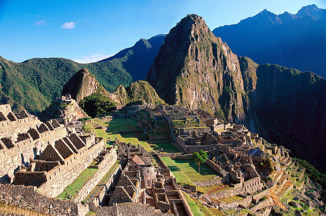 Antike Ruinenstadt Machu Picchu, Peru