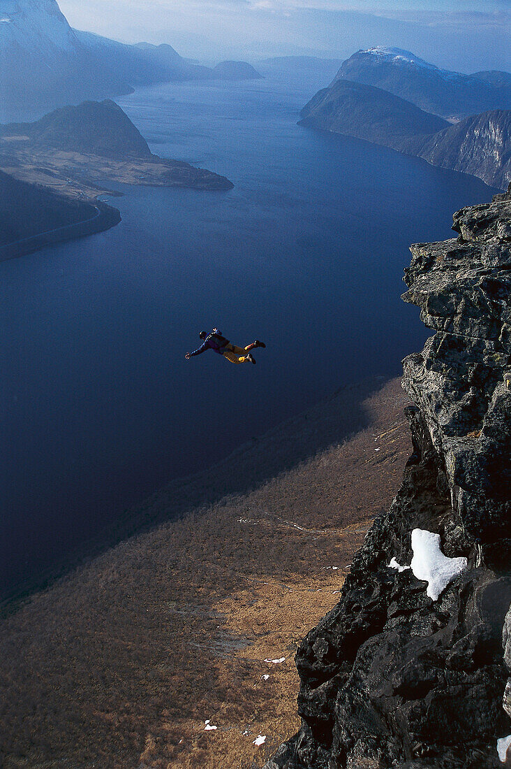 Skydiving, Mt. Brento Arco, Italy