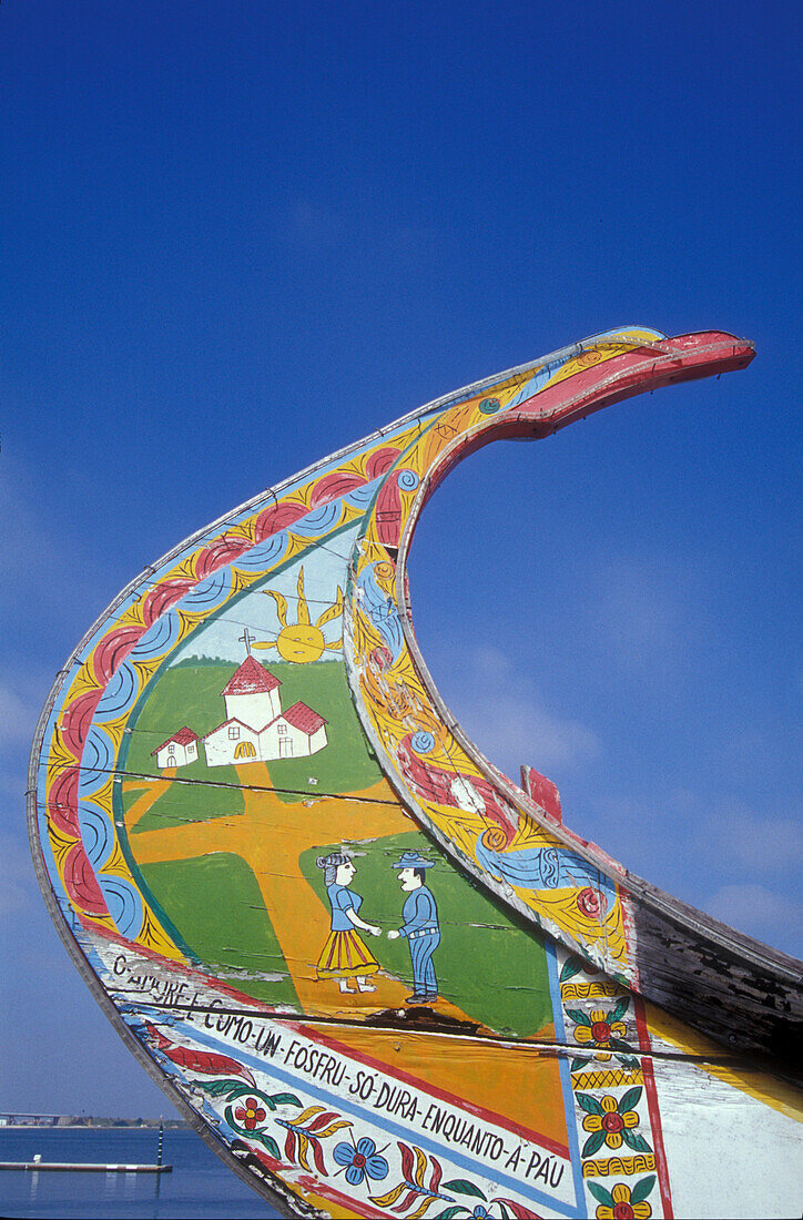 Traditional Fishing Boat, Costa Nova do Prado, n. Aveiro Portugal